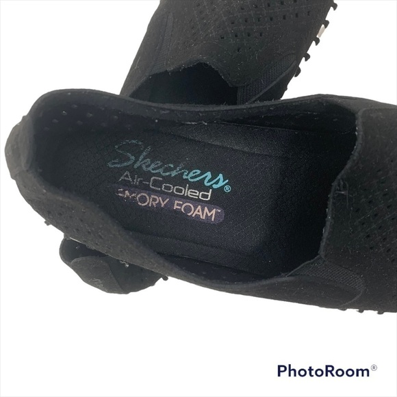 𝅺skechers Black Sepluveda Slip On Sneakers Size 6 - Picture 6 of 8